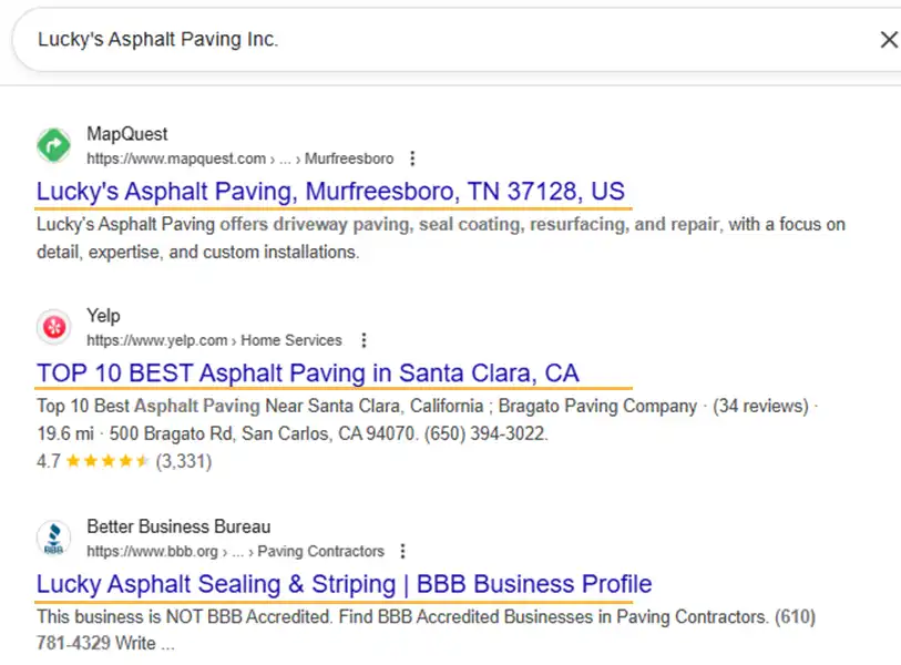 Link building and Citations for Driveway Resurfacing Companies